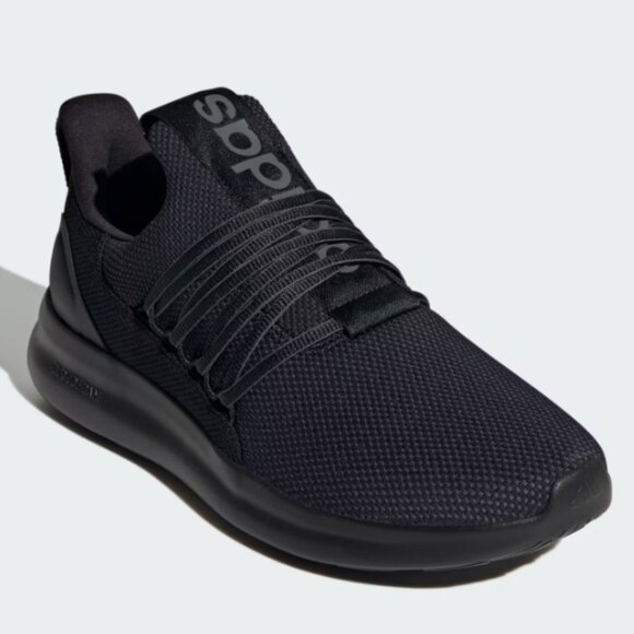 adidas Lite Racer Adapt 7.0 Men's Sneaker WIDE FIT 'Triple Black' (IE8684) NEW - Picture 4 of 6